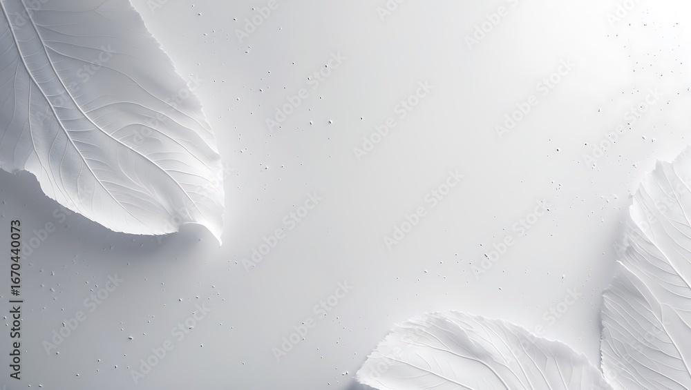 Obraz premium Close up of delicate white feathers with soft lighting and subtle textures creating a serene background