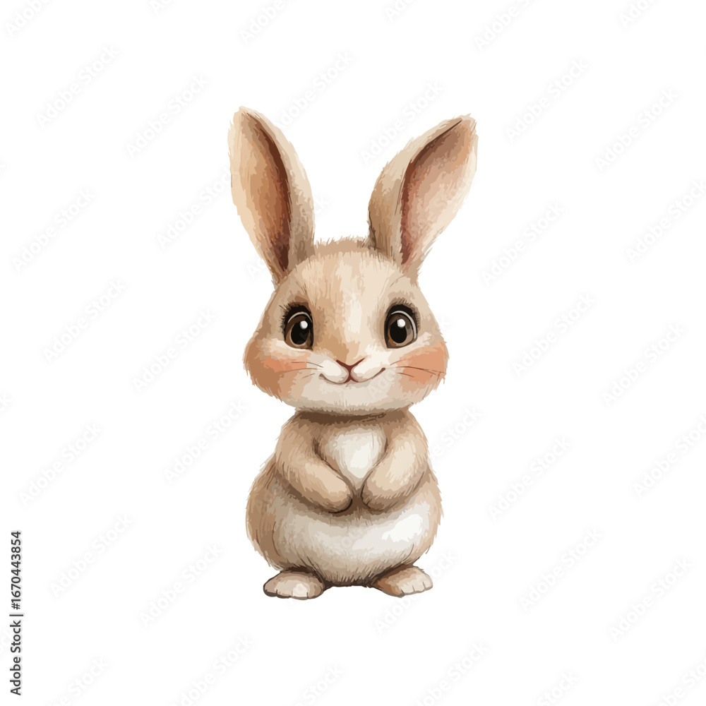 Obraz premium bunny hand drawn illustration