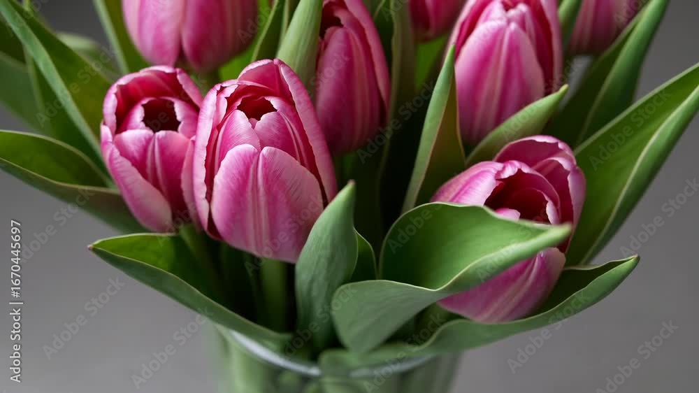 Elegant Pink Tulip Bouquet Captivating StillLife for Luxury Branding, Inspiring Tranquility and Elegance. Elegant Pink Tulip Bouquet Captivating StillLife for Luxury Branding, Inspiring Tranquility and Elegance.