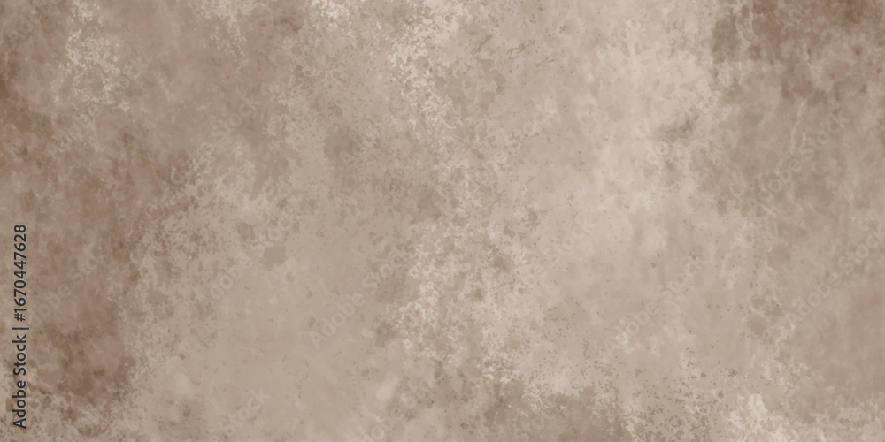 Fototapeta premium Abstract Grunge cement paint texture backdrop, Brown rough concrete stone wall background, Old paper vector texture background for cover design, vintage paper background or texture.