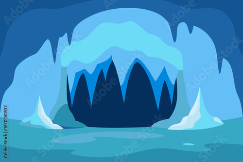 iceberg in winter