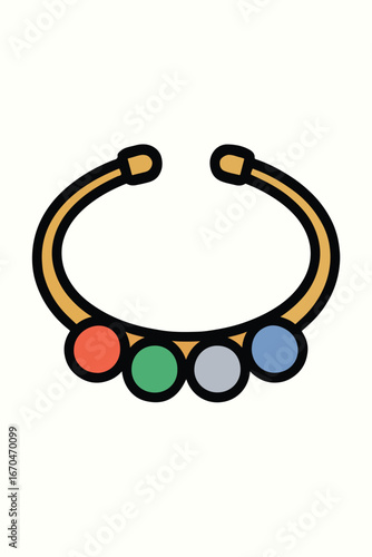 3d graphic of braclet