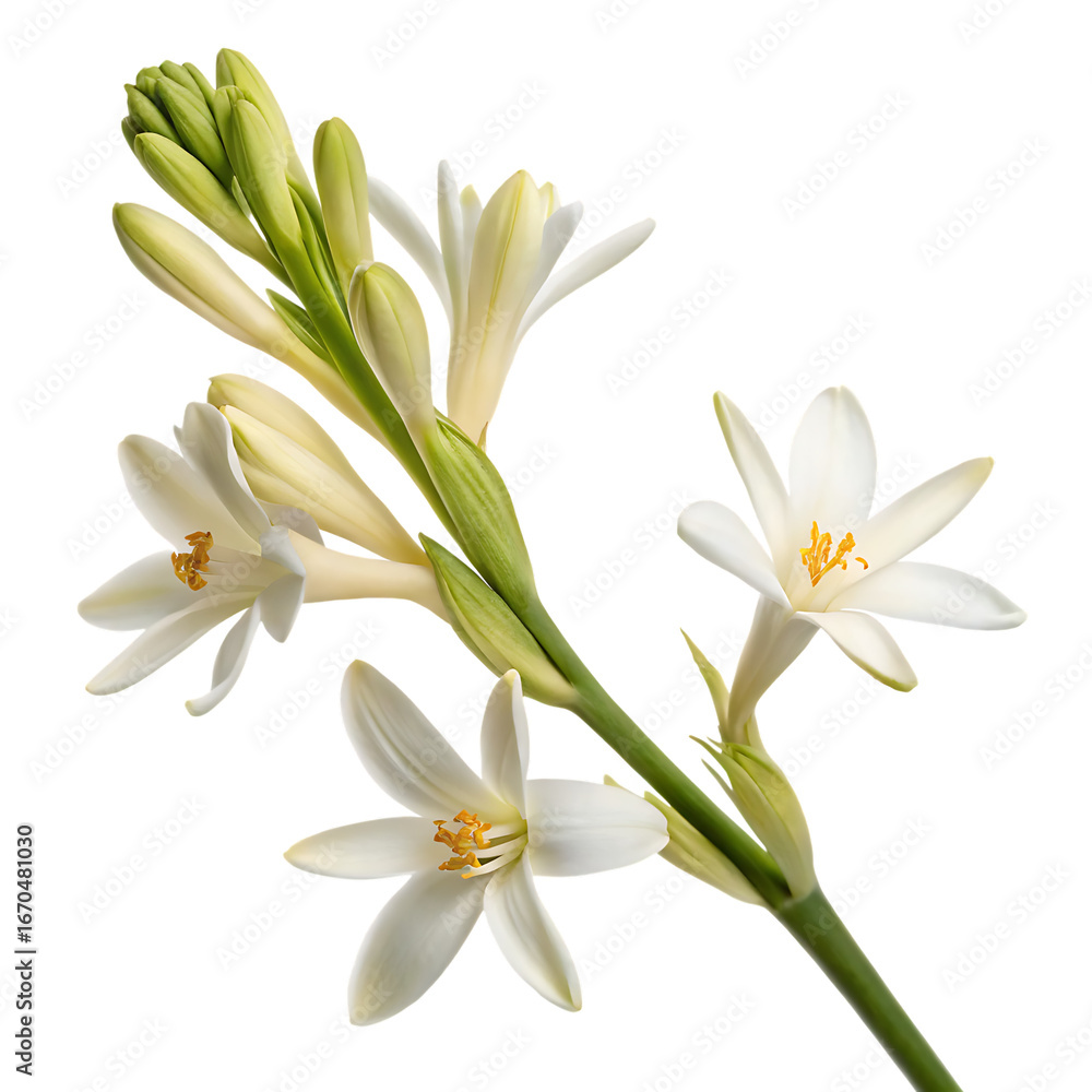 Naklejka premium bouquet of white lilies