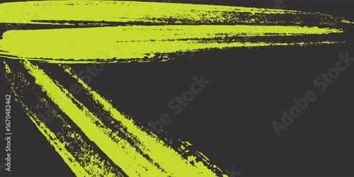 Running poster design with runner's Legs vector and colorful design illustration. with gray and green saturated splash color. run poster. Marathon. City marathon. landing page