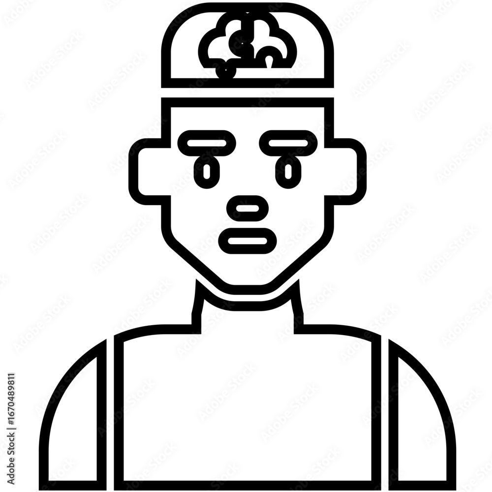 Obraz premium man with a bag