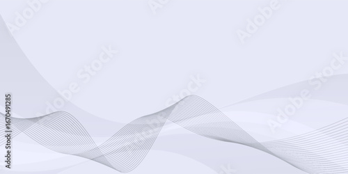 Elegant light gray backdrop features undulating thin line patterns with subtle curves, offering a soft, modern aesthetic ideal for backgrounds and design elements.
