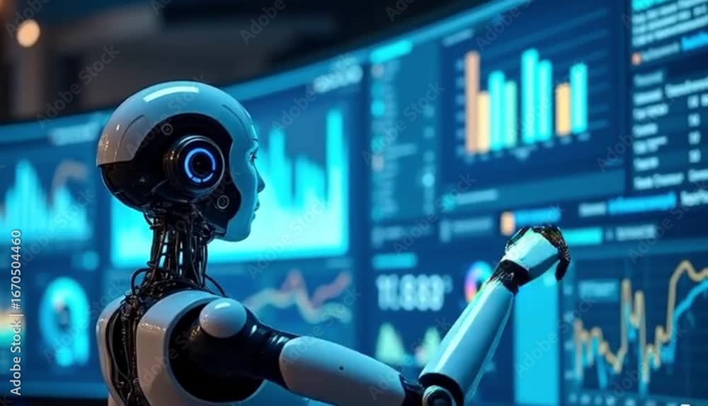 Humanoide com Gráficos e Dashboard 
