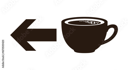 Coffee Break Directions: Pointing Towards Relaxation and Comfort Concept