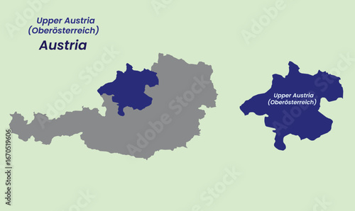 Map of Austria, Map of Austria states, Burgenland, Carinthia, Lower Austria, Upper Austria, Salzburg, Styria, Tyrol (Tirol), Vorarlberg, Vienna.
