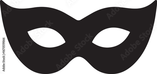 mask silhouette vector