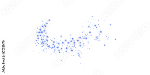 Shimmering Blue Abstract Stars and Light Overlay with Glowing Particles and Glistening Shine for Luxury Backgrounds
