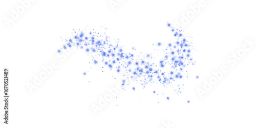 Shimmering Blue Abstract Stars and Light Overlay with Glowing Particles and Glistening Shine for Luxury Backgrounds
