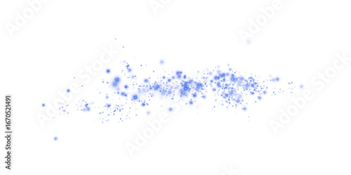 Shimmering Blue Abstract Stars and Light Overlay with Glowing Particles and Glistening Shine for Luxury Backgrounds
