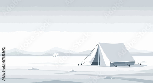 Solitary Camping In The Arctic Wilderness With Polar Bear Sightings