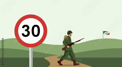 Speed Limit In War Zones Safety And Control Within A Dangerous Battlefield