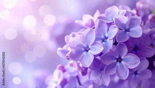Wallpaper Mural Delicate Lilac Blossoms A Symphony of Purple Hues and Floral Beauty Torontodigital.ca