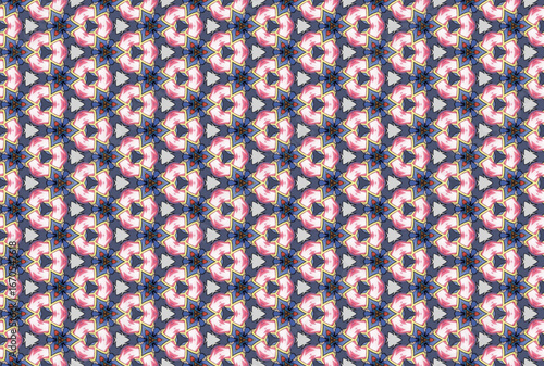 Seamless Decoration Cloth Template Background Perspective Texture Textile Tile Fashion Endless Design Shape Symmetric Visual Digital Wallpaper Interior Geometric Fabric Luxury Art Graphic Pattern.