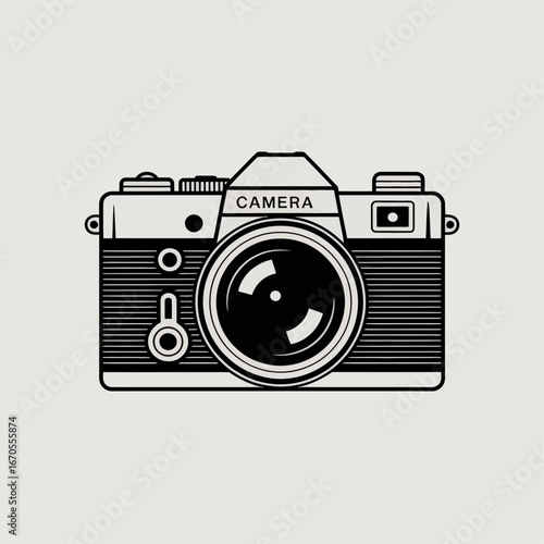 vintage photo camera