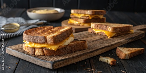 Grilled Cheese Sandwich on ...