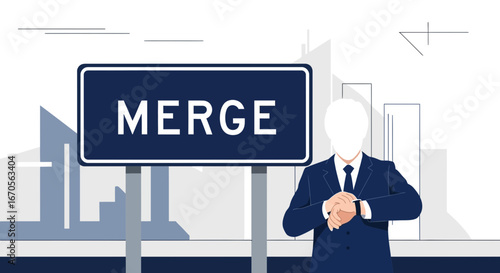 Strategic Corporate Merge Indicates Timely Business Decision In Urban Landscape