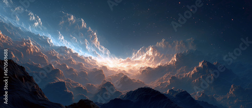 Celtic Myth・Dagda's Cosmic Cauldron Overflow | Bronze Cauldron Tipping in Cosmos, Stew Forming Mountains & Rivers, Harp Nebula from Steam, Fairy Lights from Foam Residue