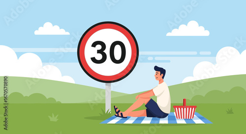 Tranquil Thirties Celebrate Slow Pace Summer Joyful Moments Recreation