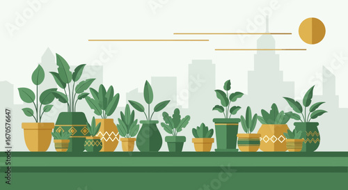 Urban Oasis Indoor Plants Bringing Nature Into The City Minimalistic Design