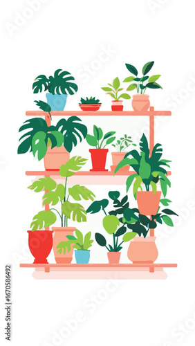 Green tree plantation rows