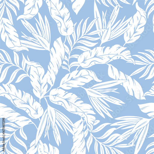Classic Popular Flower Seamless pattern background - For easy making seamless pattern use it for filling any contours