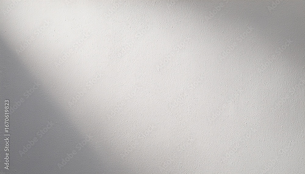 Obraz premium white plaster wall texture with soft lighting effects