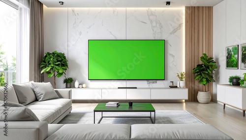 TV/Monitors Mock up with green screen