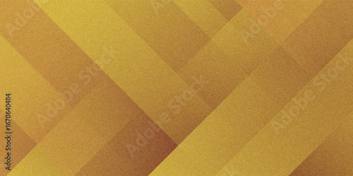 Brown mustard orange gold golden yellow beige white abstract background. Geometric shape. Line stripe corner triangle. Color gradient. Noise grain. Premium. Design.