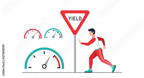 Yielding Control To Achieve Performance Optimization And Efficiency Measurement