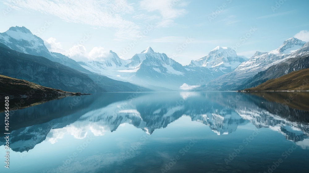 Fototapeta premium Mountain lake reflection