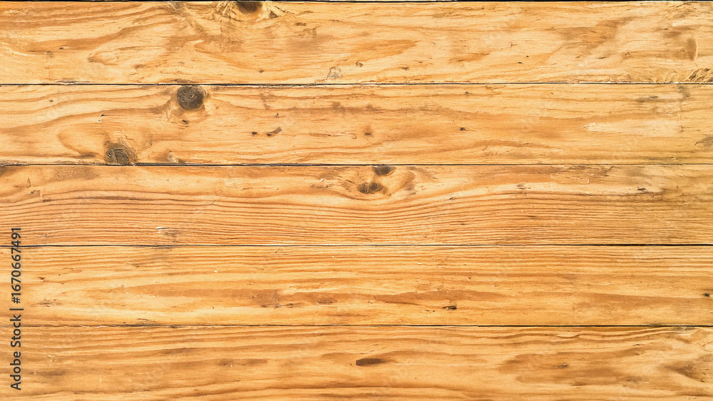 Obraz premium Wood planks show rustic texture, creating a warm background for product displays, branding, or social media visuals.