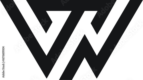 Vector WT, TW logo