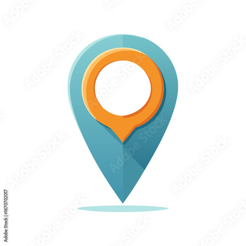 Free Download Modern gradient style map location pin pointer symbol isolated for geographic information - GFXLoad