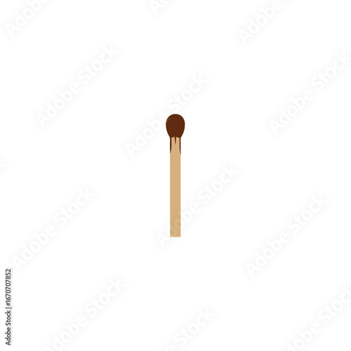 Matchstick icon logo flat vector design