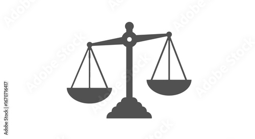 Scales of justice law legal balance symbol court system equality judgment fairness libra advocate on transparent background