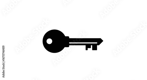 Isolated security access solution unlock safe lock secure entry password keyhole secret access control on transparent background
