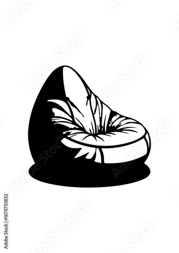 Bean Bag Chair Icon
