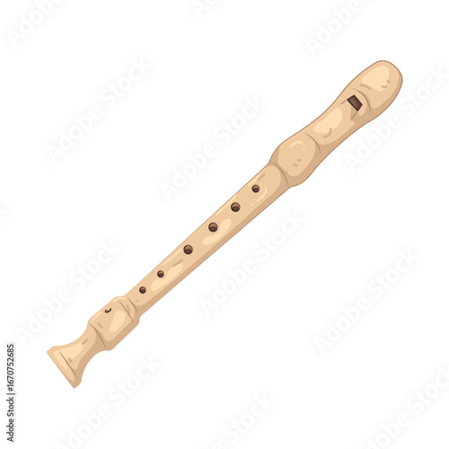 Illustration of flute