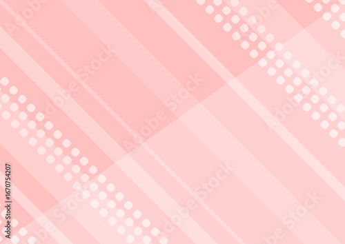 背景　バイカラーと斜め線　ピンク