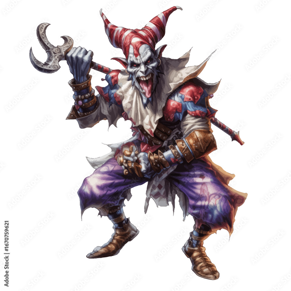 Fototapeta premium wicked jester
