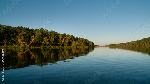 Late summer lake in Oklahoma