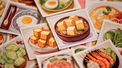 Wallpaper Mural cute tofu food sticker images Torontodigital.ca