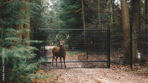 a deer pen