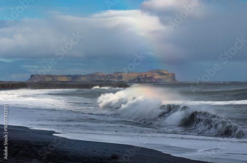 Vik volcanic beach