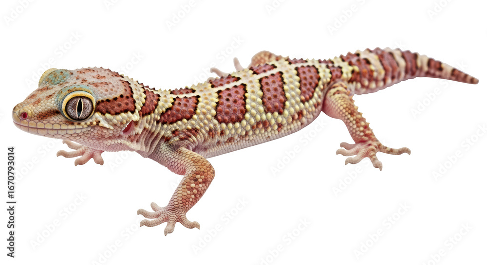 Naklejka premium Isolated Gecko