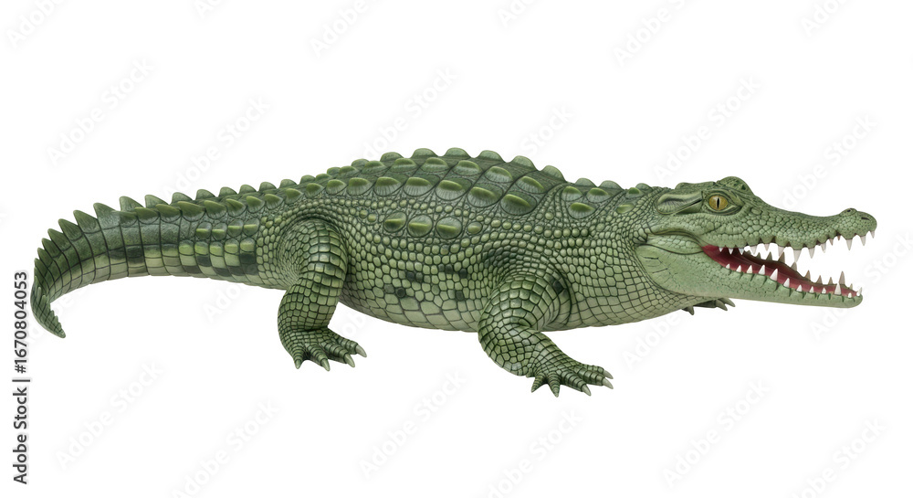 Obraz premium Isolated Alligator